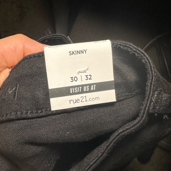 BLACK RUE 21 FLAME JEANS - Picture 2 of 3